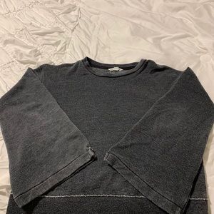 American Eagle Wide Sleeve Crop Sweatshirt